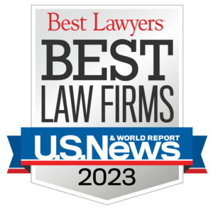 Best Lawyers Best Law firms 2023 Badge