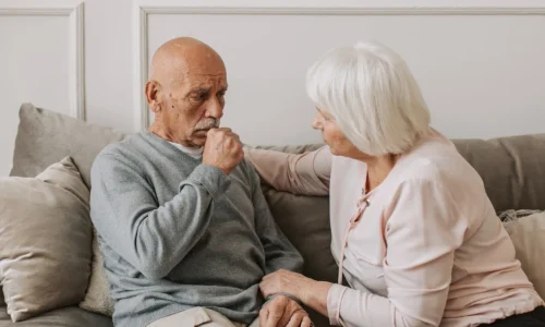 an-elderly-man-coughing
