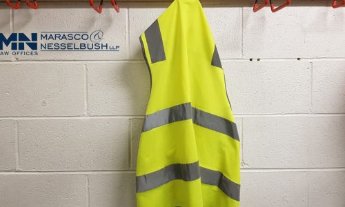 hanging reflective vest